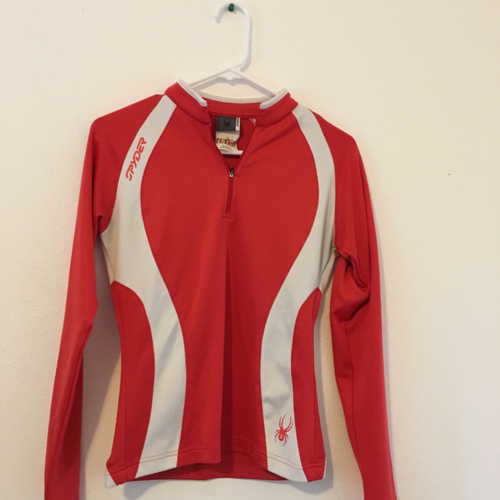 Spyder 1/4 zip Pullover top.